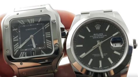 santos de cartier vs rolex datejust|【F】 Rolex Datejust Vs. Cartier Santos .